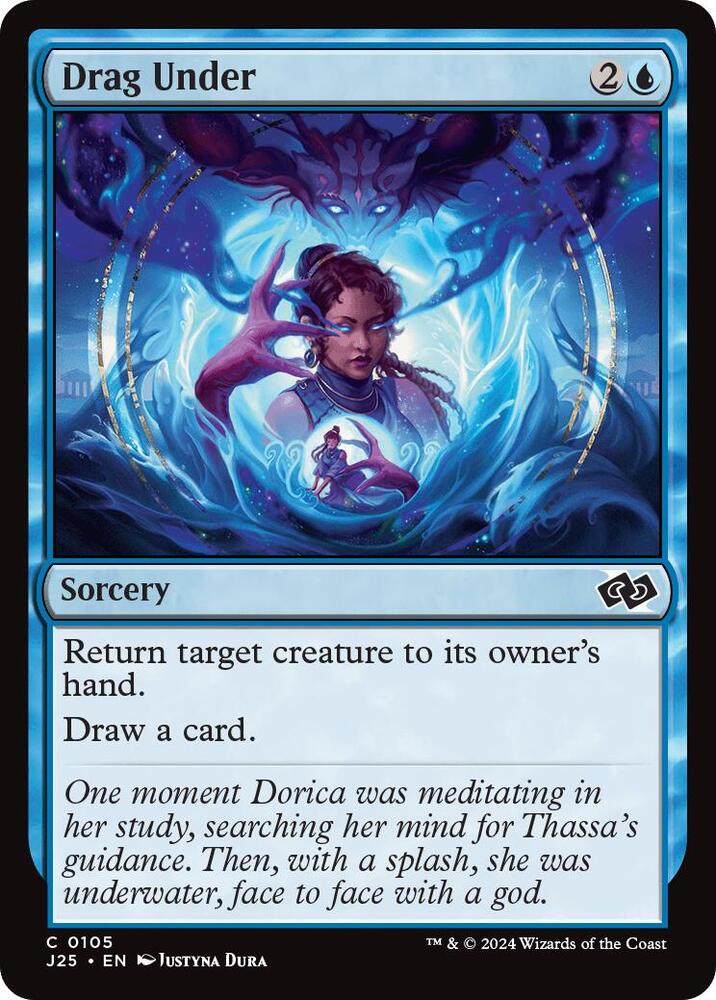 Drag Under 105 card from Foundations Jumpstart