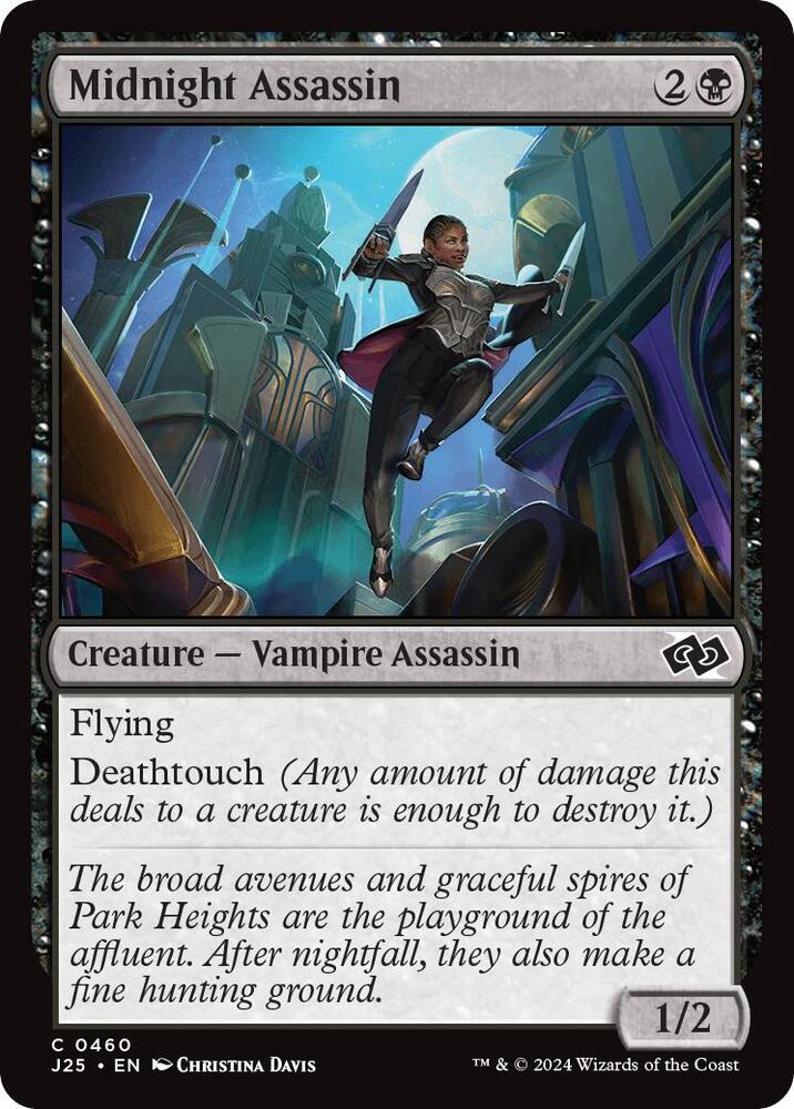 Midnight Assassin 460 card from Foundations Jumpstart