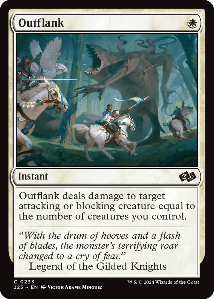 Outflank 233 card from Foundations Jumpstart
