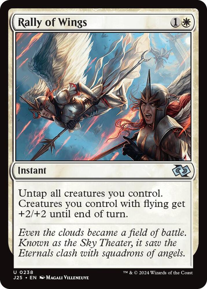 Rally of Wings 238 card from Foundations Jumpstart