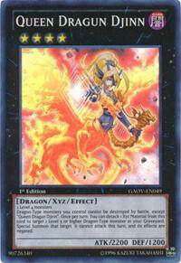 Queen Dragun Djinn GAOV-EN049 card from Galactic Overlord