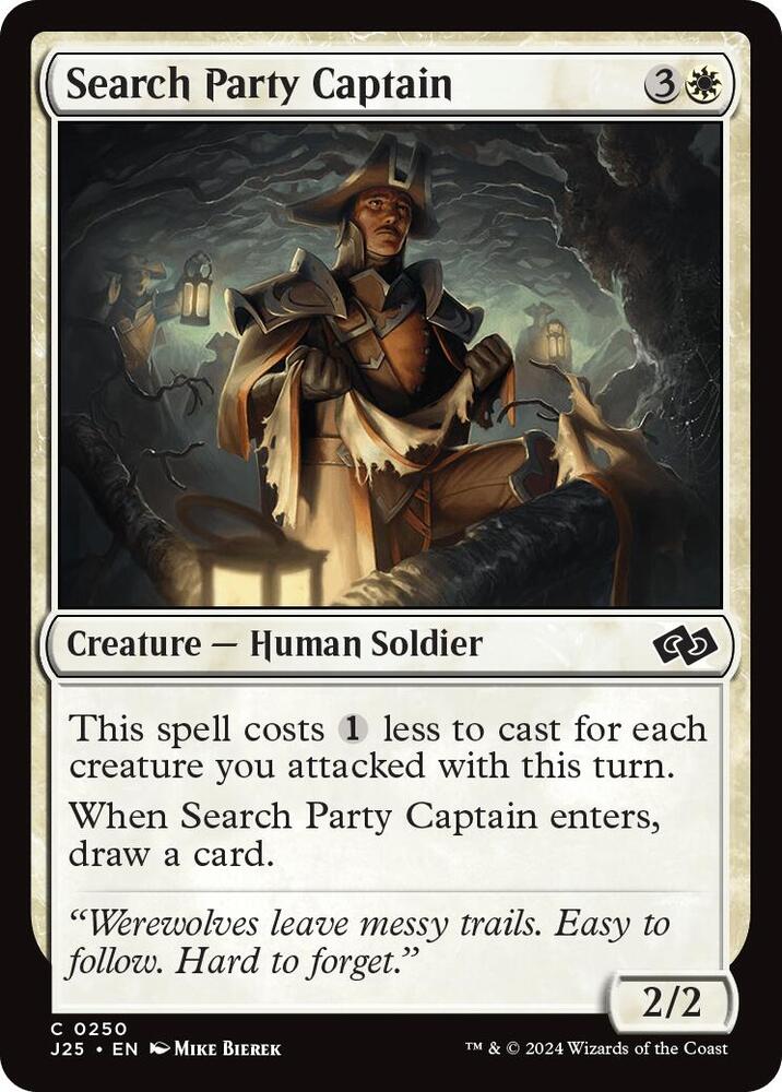 Search Party Captain 250 card from Foundations Jumpstart