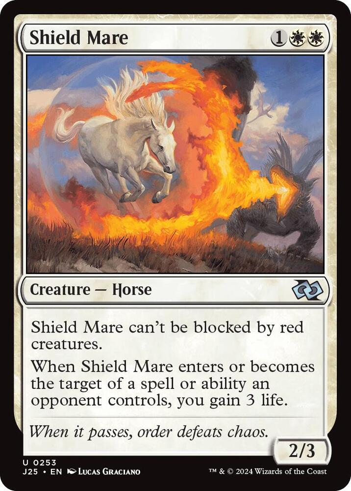 Shield Mare 253 card from Foundations Jumpstart