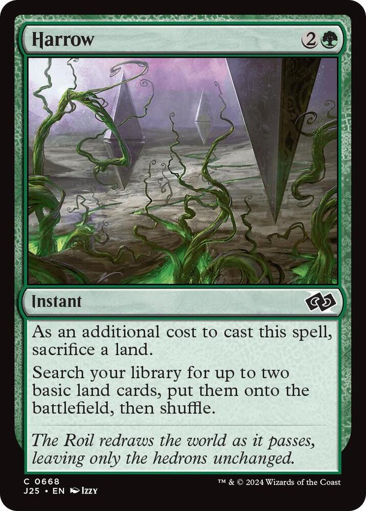 Harrow 668 card from Foundations Jumpstart