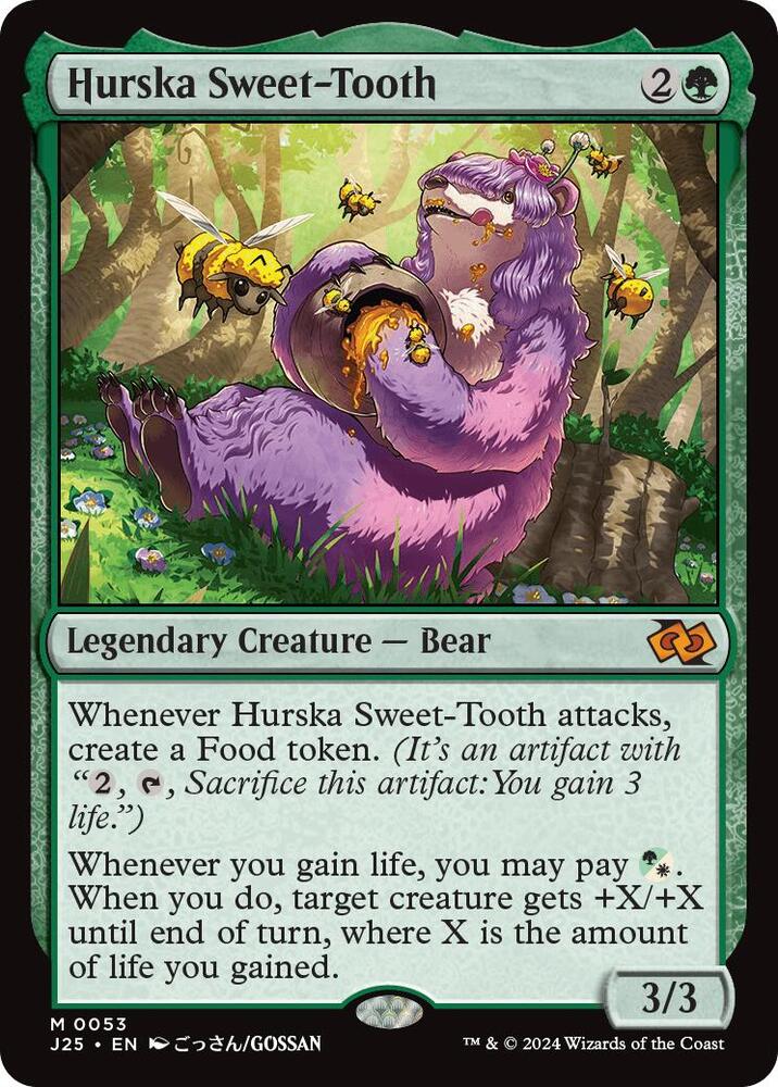Hurska Sweet-Tooth (Anime) 53 card from Foundations Jumpstart
