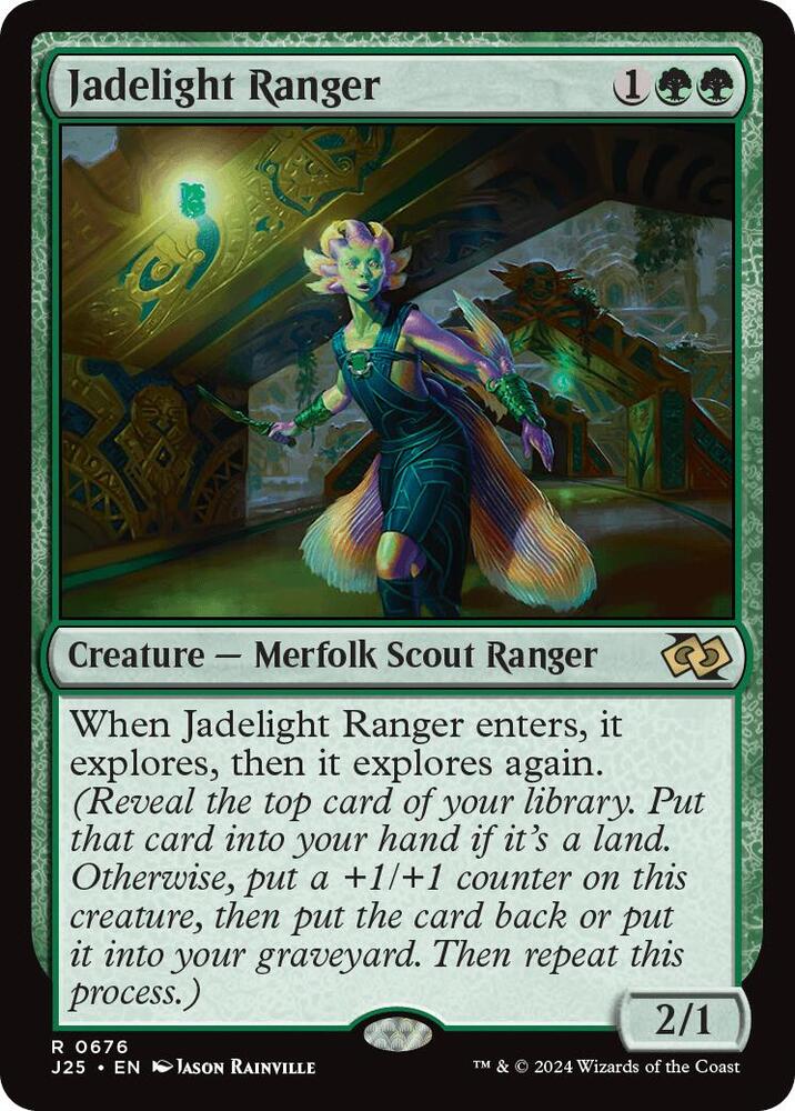 Jadelight Ranger 676 card from Foundations Jumpstart