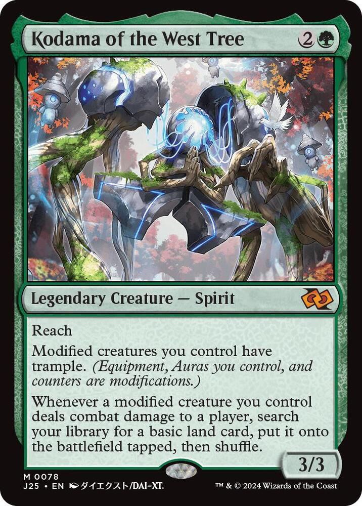Kodama of the West Tree (Anime) 78 card from Foundations Jumpstart