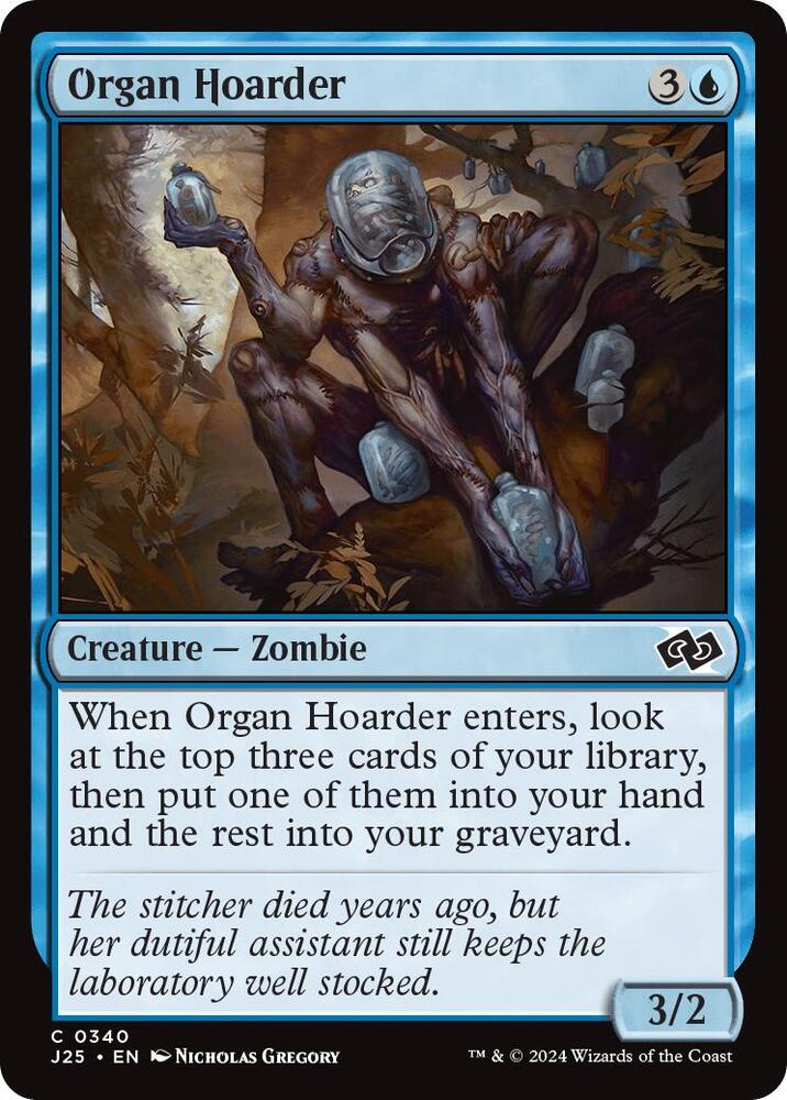 Organ Hoarder 340 card from Foundations Jumpstart