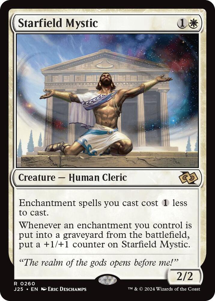 Starfield Mystic 260 card from Foundations Jumpstart