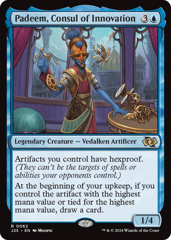 Padeem, Consul of Innovation (Anime) 62 card from Foundations Jumpstart