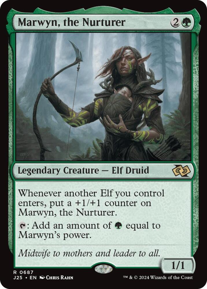 Marwyn, the Nurturer 687 card from Foundations Jumpstart