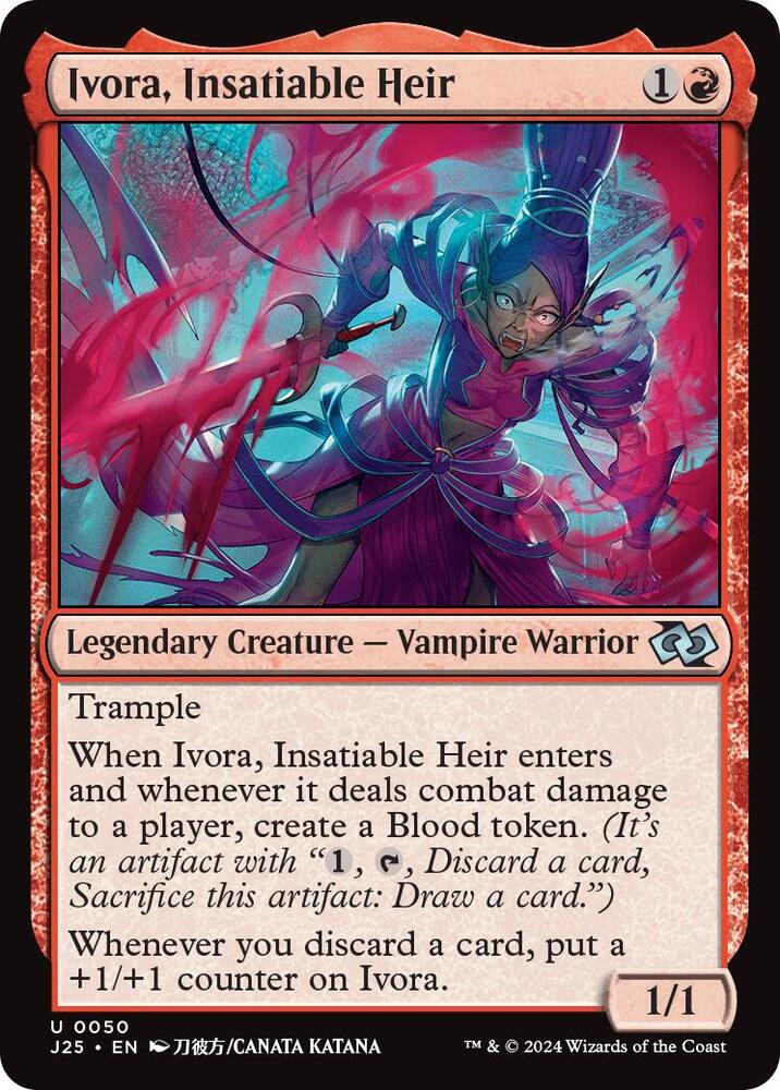 Ivora, Insatiable Heir (Anime) 50 card from Foundations Jumpstart