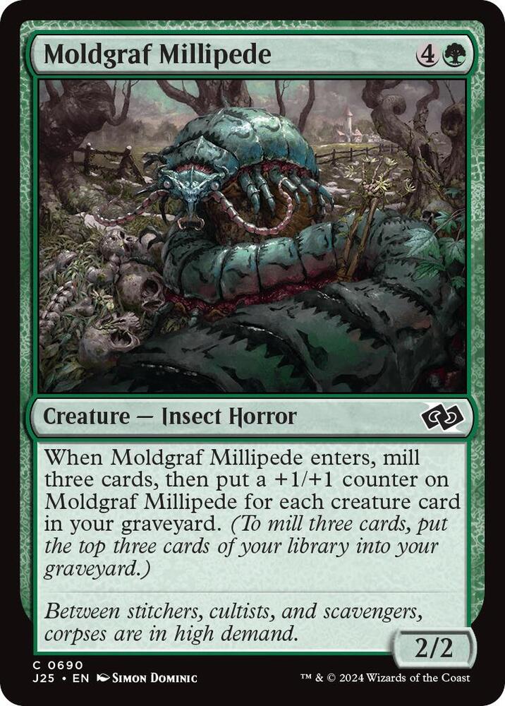 Moldgraf Millipede 690 card from Foundations Jumpstart