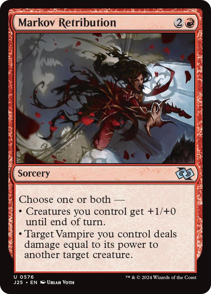 Markov Retribution 576 card from Foundations Jumpstart