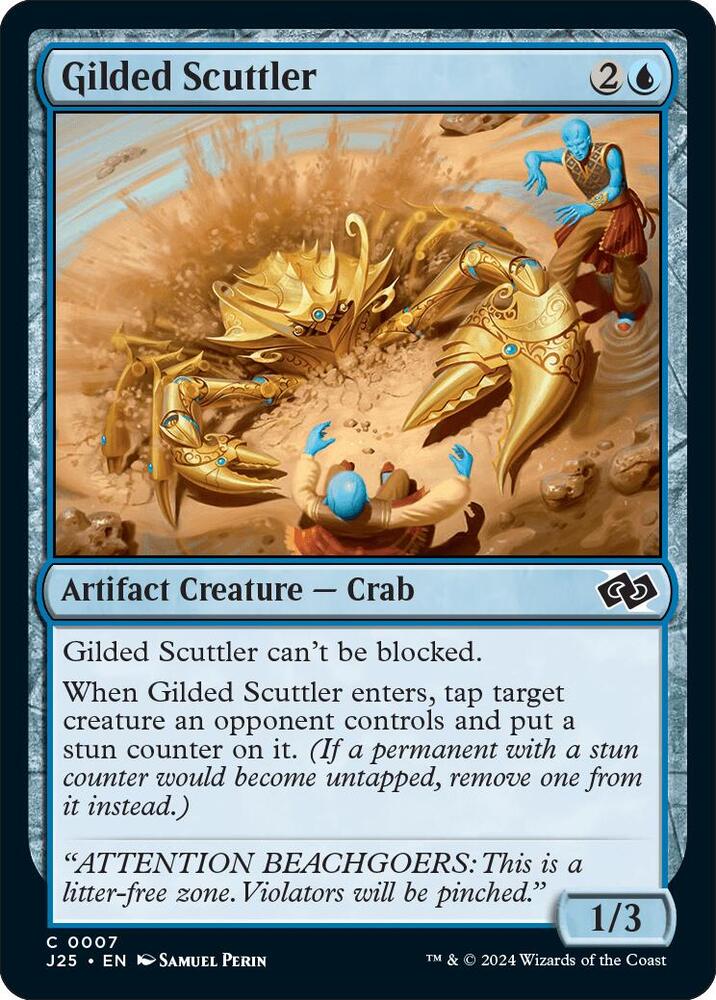 Gilded Scuttler 7 card from Foundations Jumpstart