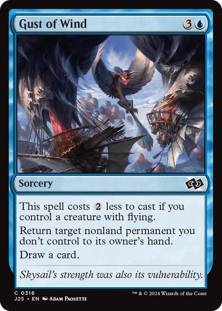 Gust of Wind 316 card from Foundations Jumpstart
