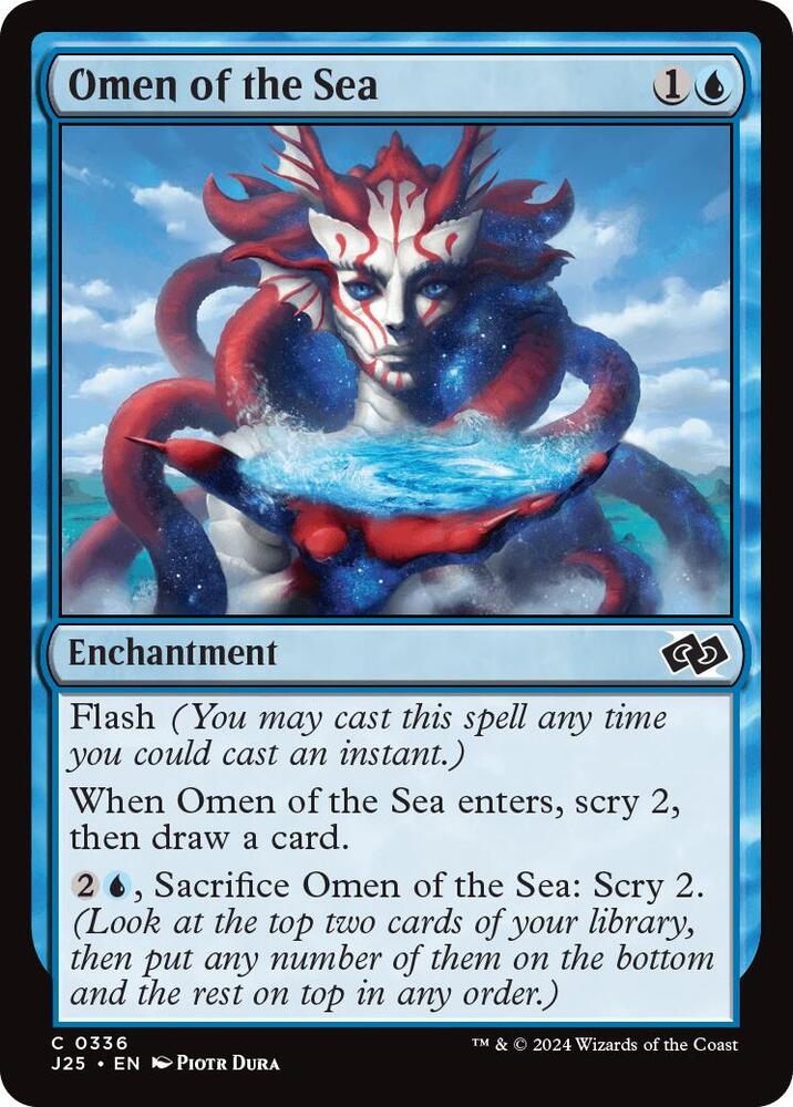 Omen of the Sea 336 card from Foundations Jumpstart