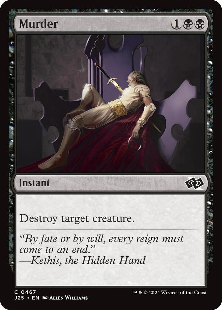 Murder 467 card from Foundations Jumpstart