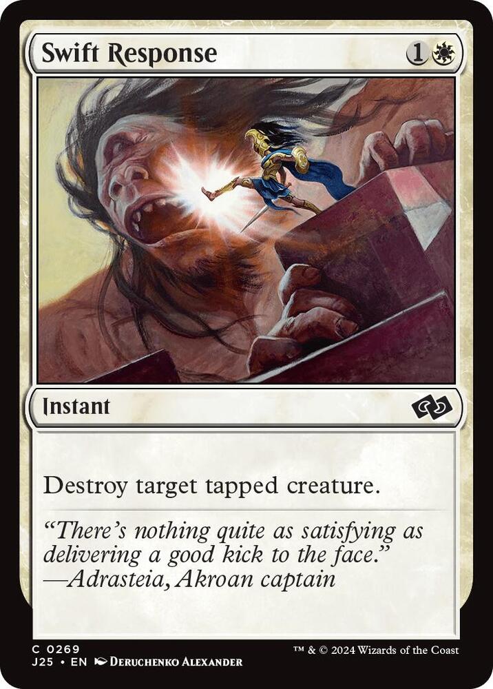 Swift Response 269 card from Foundations Jumpstart
