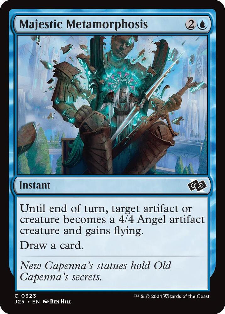 Majestic Metamorphosis 323 card from Foundations Jumpstart