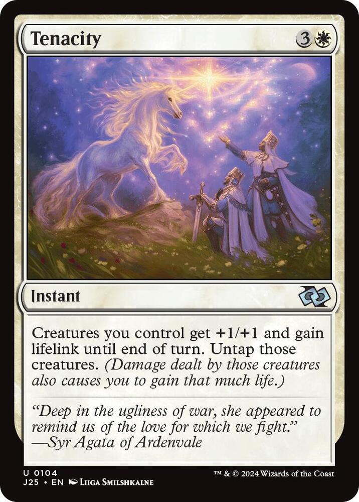 Tenacity 104 card from Foundations Jumpstart