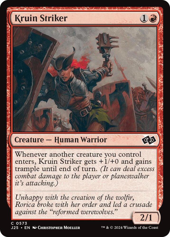 Kruin Striker 573 card from Foundations Jumpstart