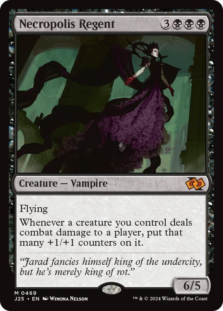 Necropolis Regent 469 card from Foundations Jumpstart
