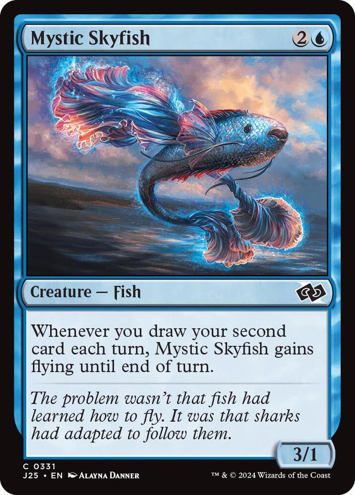 Mystic Skyfish 331 card from Foundations Jumpstart