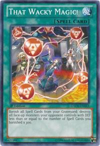 That Wacky Magic! GAOV-EN063 card from Galactic Overlord