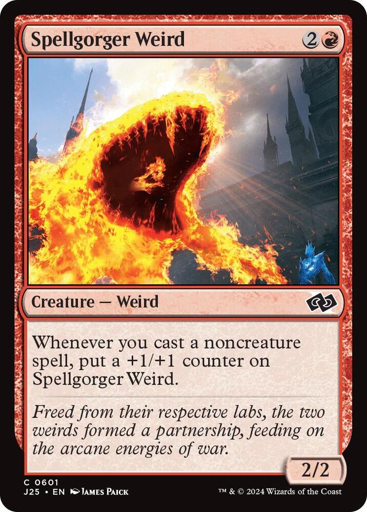 Spellgorger Weird 601 card from Foundations Jumpstart