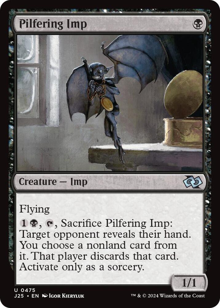 Pilfering Imp 475 card from Foundations Jumpstart