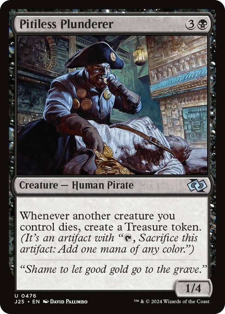 Pitiless Plunderer 476 card from Foundations Jumpstart