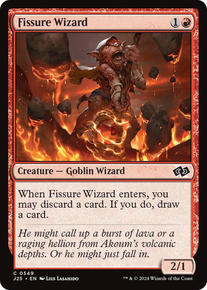 Fissure Wizard 549 card from Foundations Jumpstart