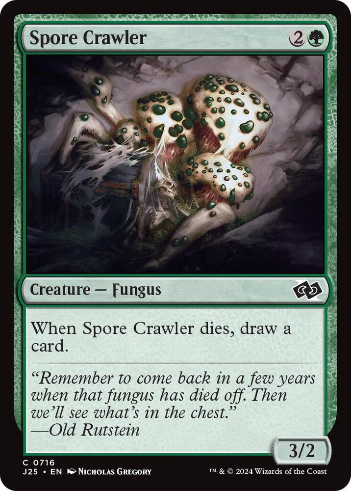 Spore Crawler 716 card from Foundations Jumpstart