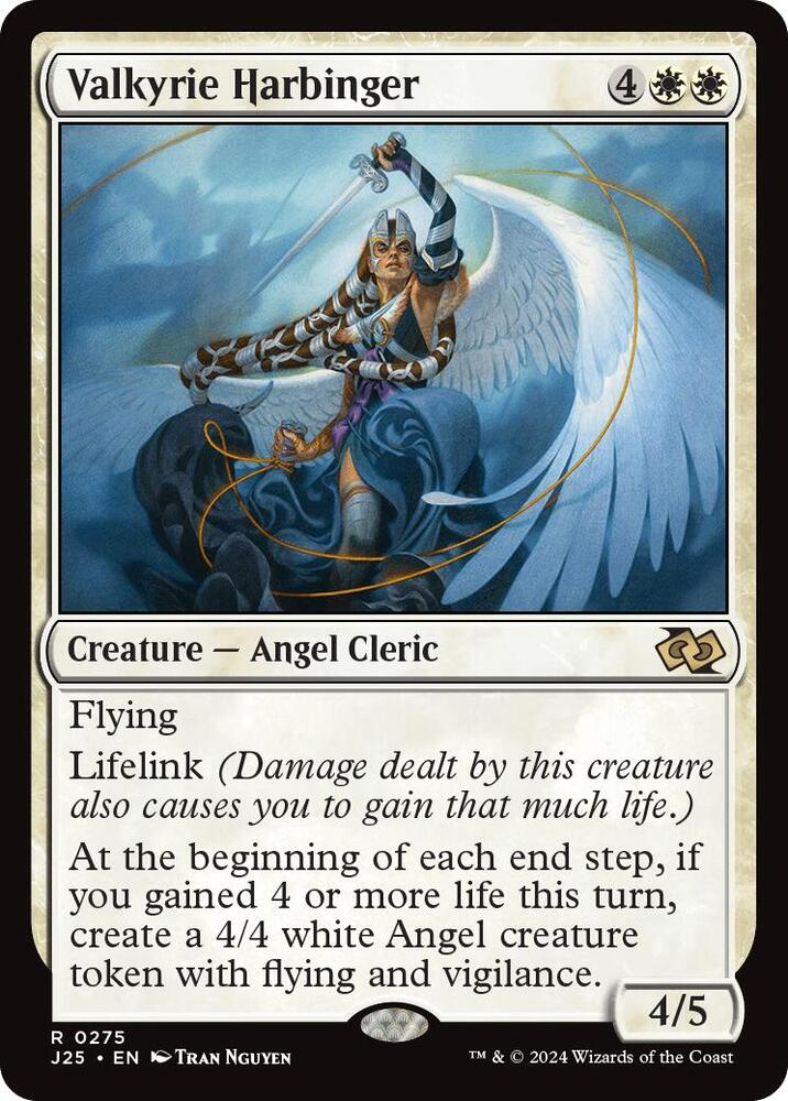 Valkyrie Harbinger 275 card from Foundations Jumpstart