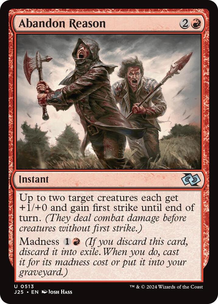 Abandon Reason 513 card from Foundations Jumpstart