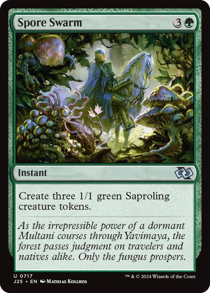Spore Swarm 717 card from Foundations Jumpstart
