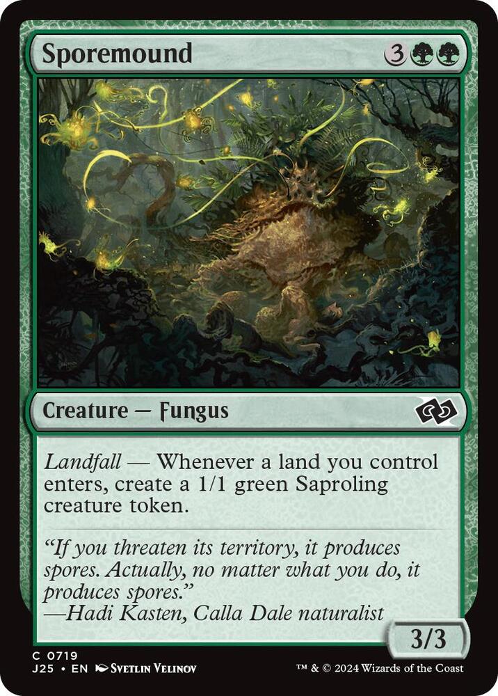 Sporemound 719 card from Foundations Jumpstart