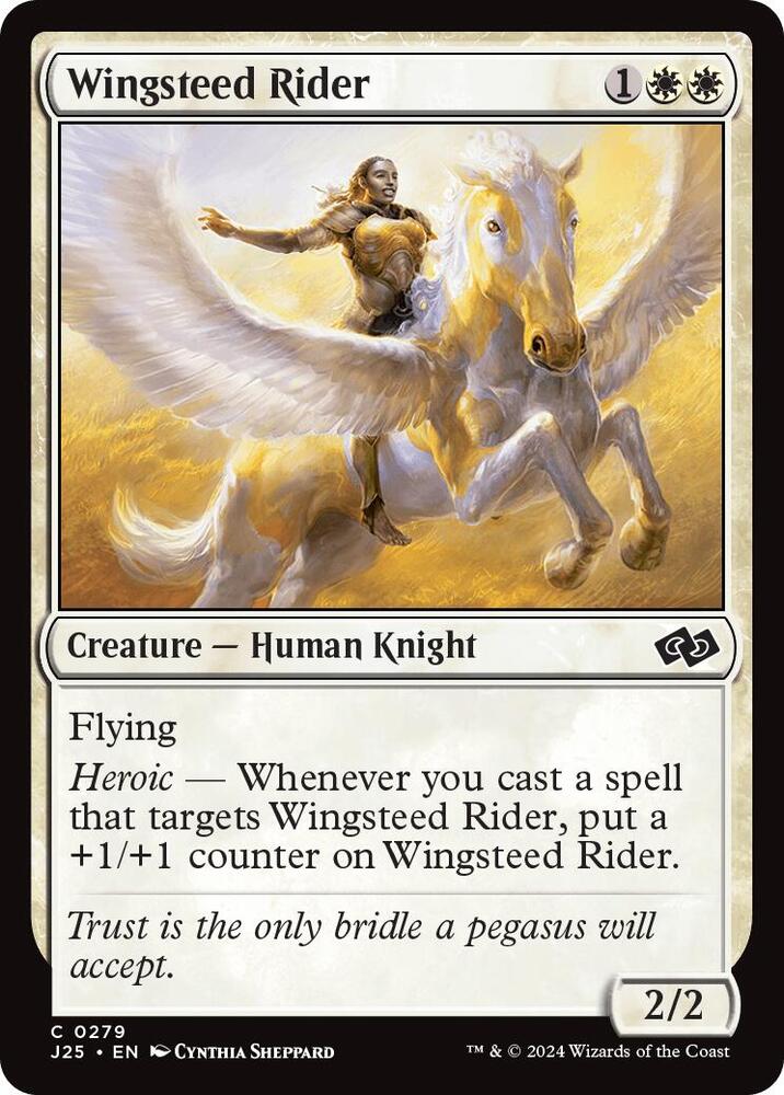 Wingsteed Rider 279 card from Foundations Jumpstart