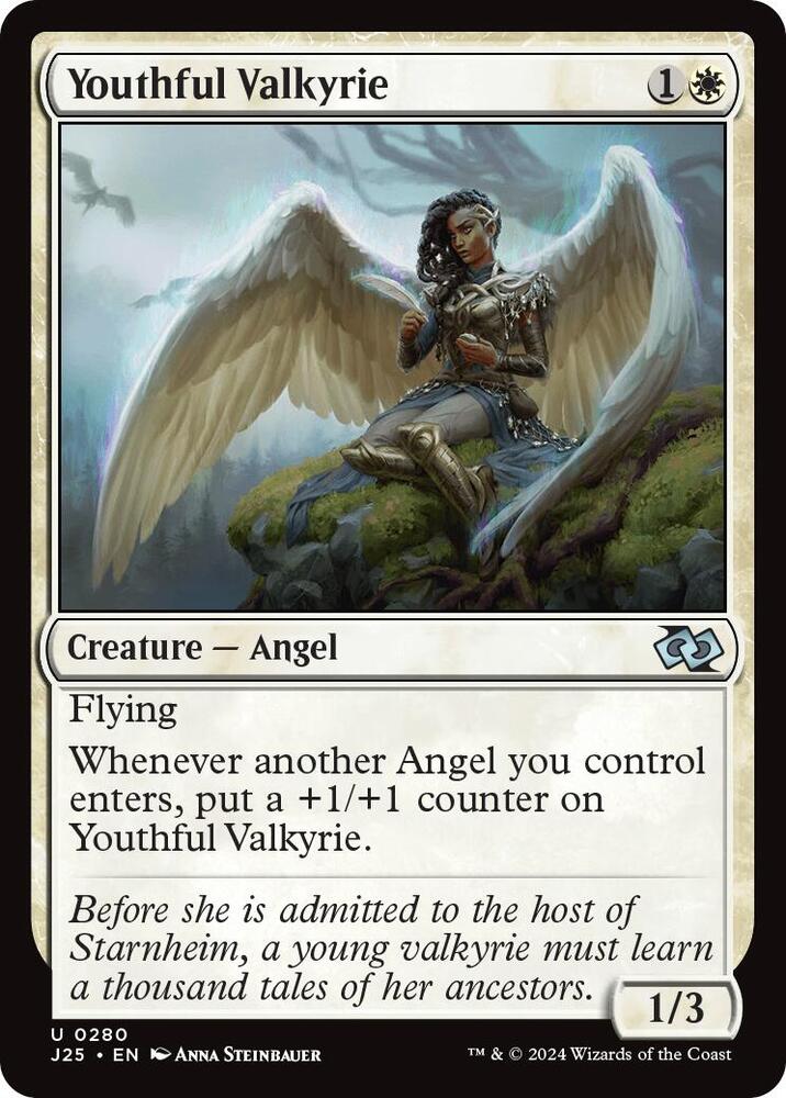 Youthful Valkyrie 280 card from Foundations Jumpstart