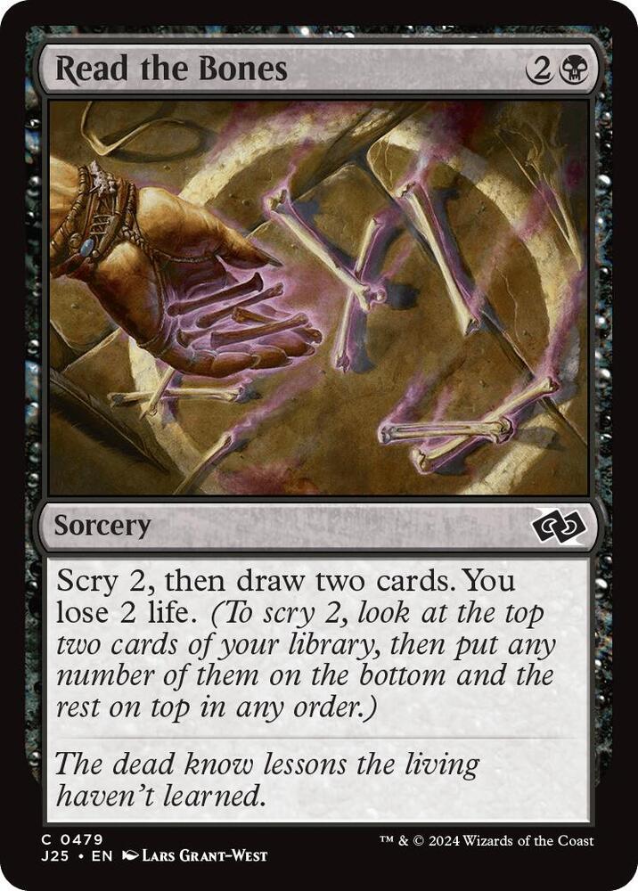 Read the Bones 479 card from Foundations Jumpstart
