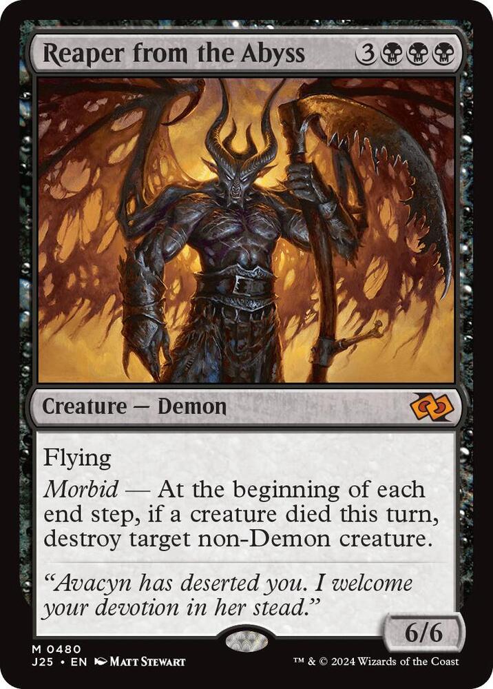 Reaper from the Abyss 480 card from Foundations Jumpstart