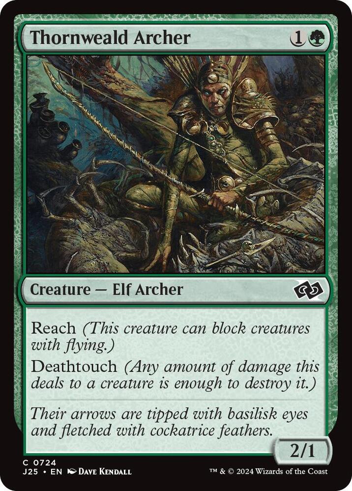 Thornweald Archer 724 card from Foundations Jumpstart