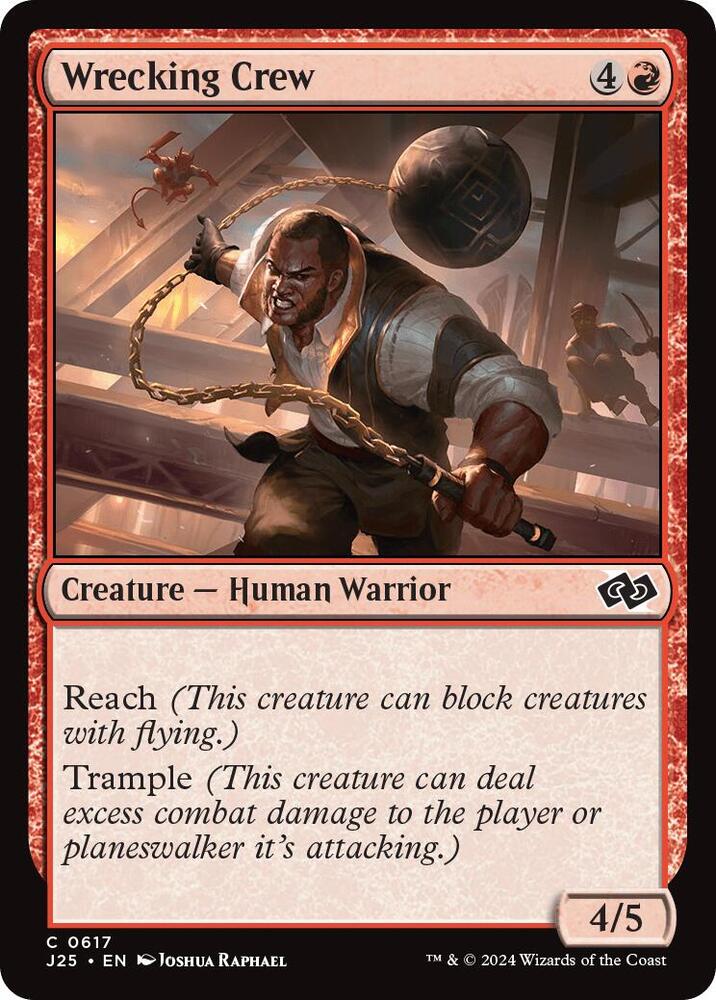 Wrecking Crew 617 card from Foundations Jumpstart