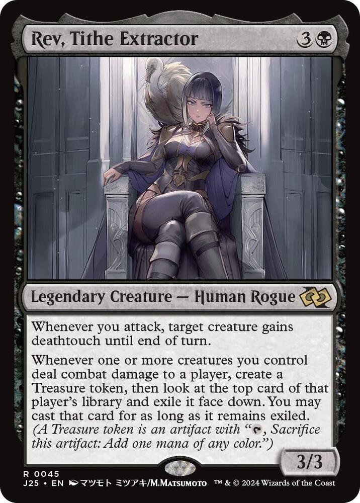 Rev, Tithe Extractor (Anime) 45 card from Foundations Jumpstart