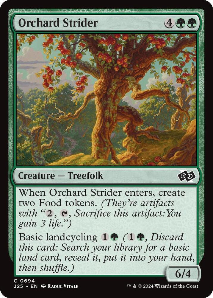 Orchard Strider 694 card from Foundations Jumpstart