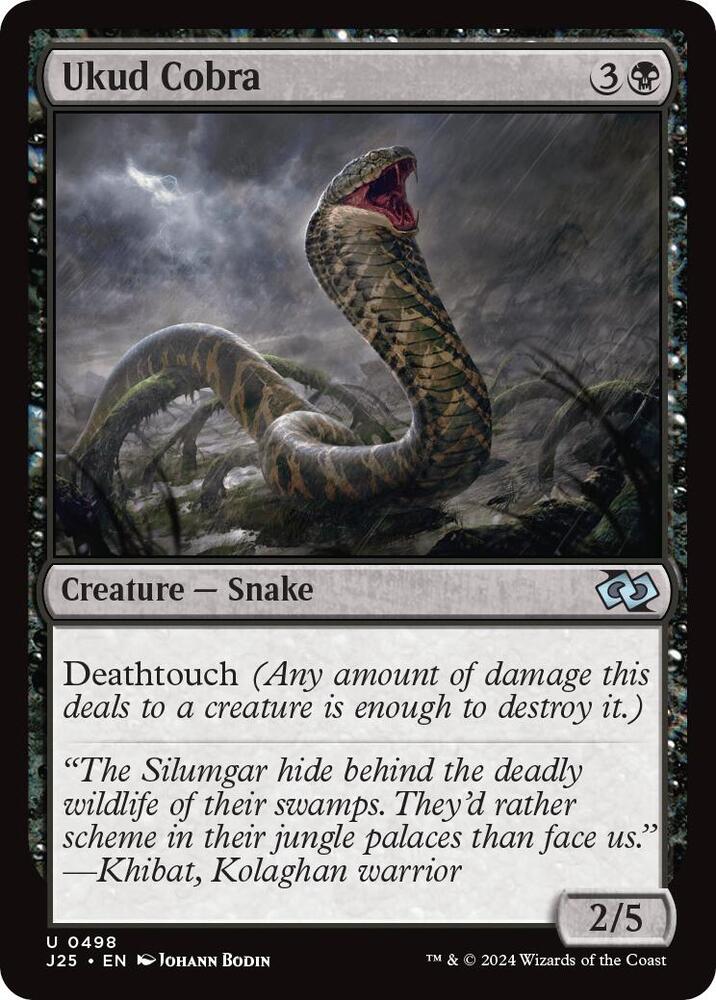 Ukud Cobra 498 card from Foundations Jumpstart