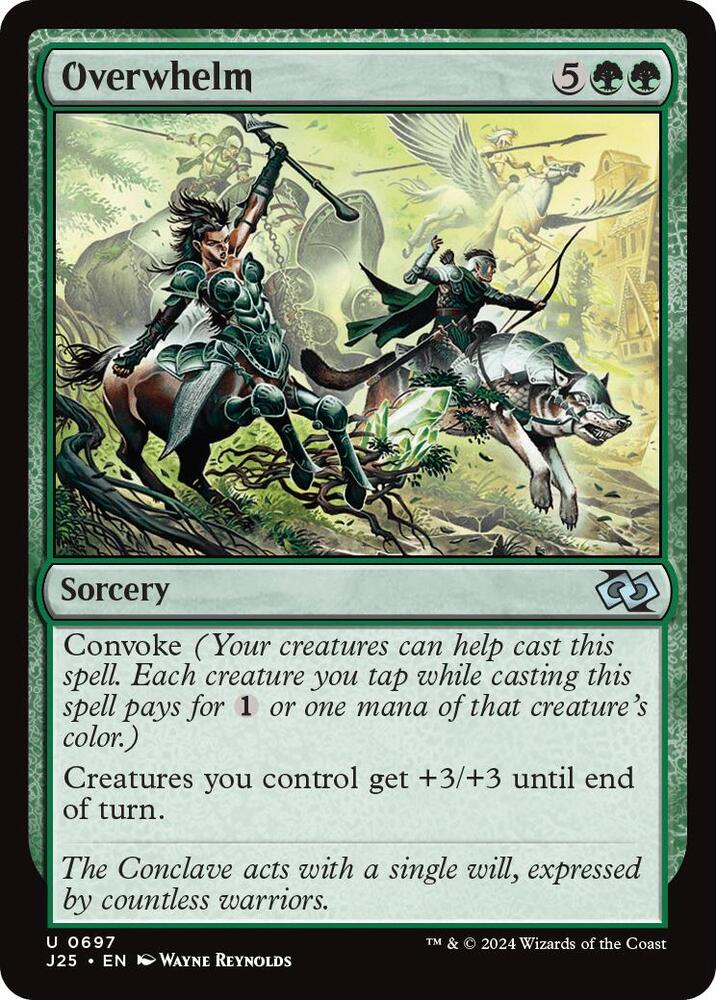 Overwhelm 697 card from Foundations Jumpstart