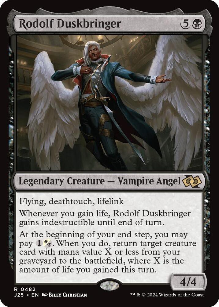 Rodolf Duskbringer 482 card from Foundations Jumpstart