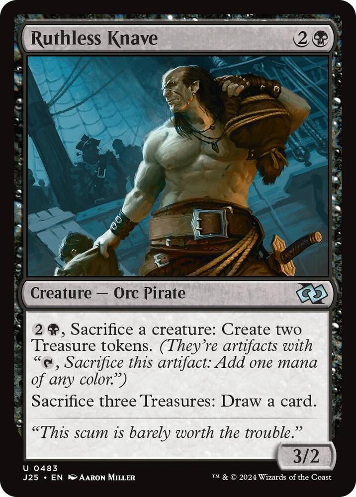 Ruthless Knave 483 card from Foundations Jumpstart